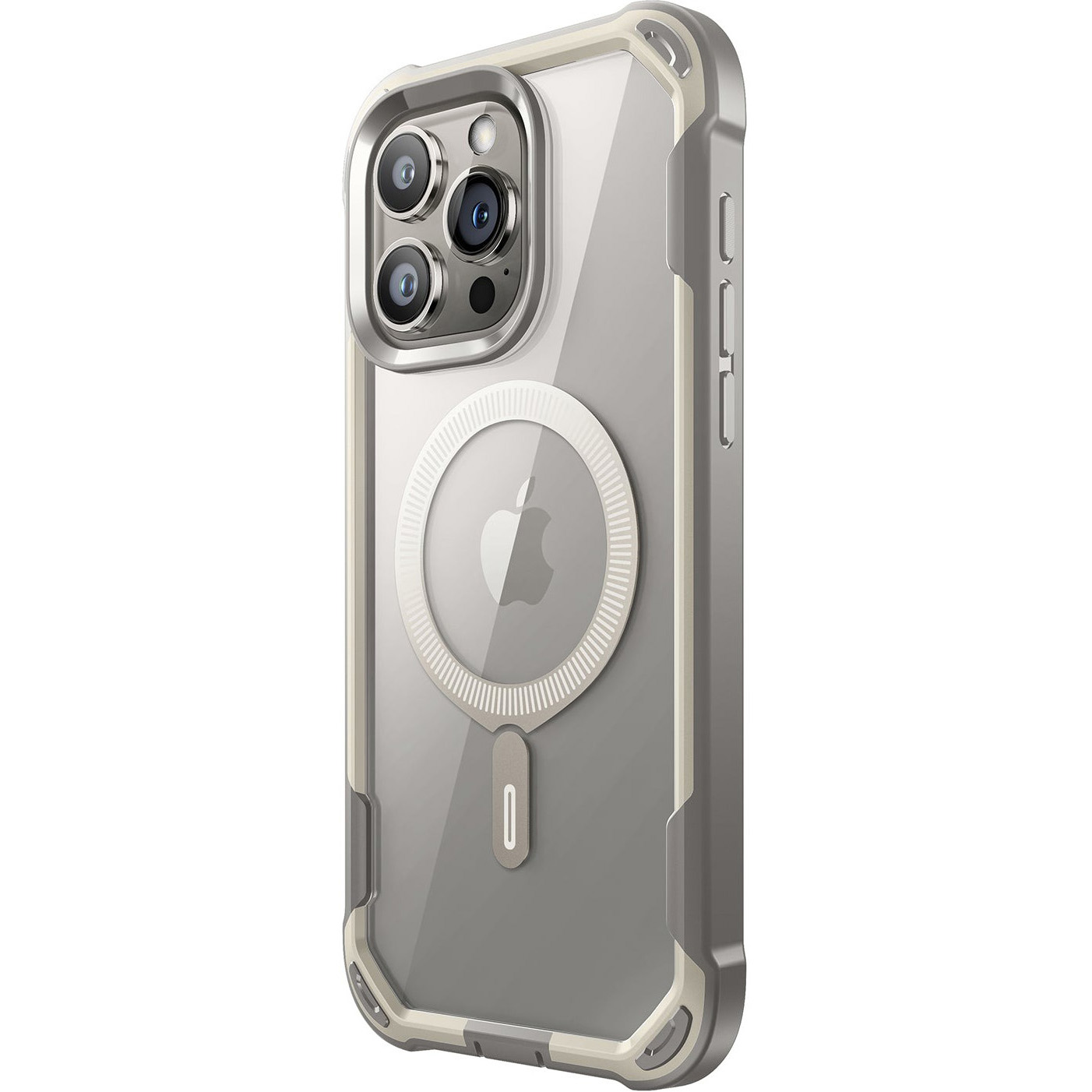 Etui Supcase i-Blason Ares Mag z MagSafe do iPhone 15 Pro Max, szare